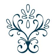 Isolated Abstract Floral pattern N8