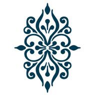Isolated Abstract Floral pattern N16