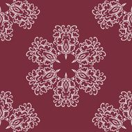 Seamless with vintage floral pattern N111