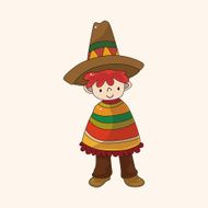Mexican theme elements N93