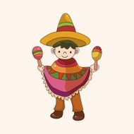 Mexican theme elements N94