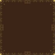 ornamental vector frame N9