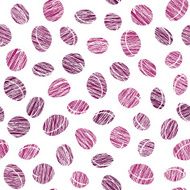 Endless plum texture Harvest ornament Seamless fruit background Vector
