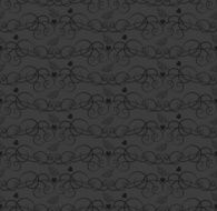Retro Wallpaper Design Template Black 7 N2