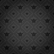 Black Wallpaper Pattern Vintage for Design 4 N2