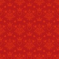 Red Wallpaper Vector image Retro N2