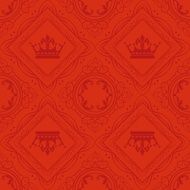 Old Wallpaper for Design Red N2