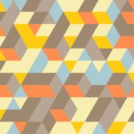 Abstract geometrical 3d background N7