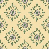 Seamless with vintage floral pattern N118