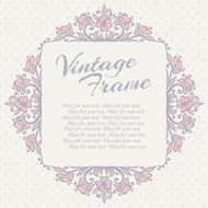 Vector design template - label and badge on decorative background