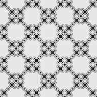 Black seamless pattern N23