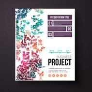 Abstract design template for a business project N2
