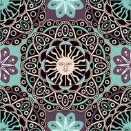 Abstract ornamental seamless pattern N4
