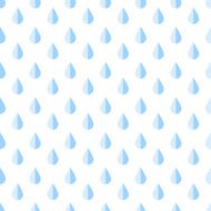 Seamless pattern with drops