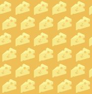 vector cheese pattern