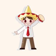 Mexican theme elements N101