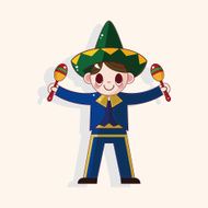 Mexican theme elements N102