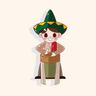Mexican theme elements N104