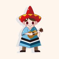 Mexican theme elements N108
