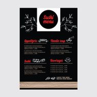 Restaurant cafe menu N9