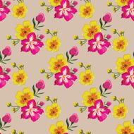 floral seamless pattern N544