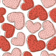 Seamless pattern with cookies N3