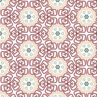vintage color ethnic ornament pattern flower N3