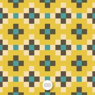Seamless geometric background Mosaic N42