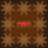 Abstract Arabic Stars Background