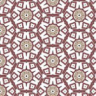 vintage color ethnic ornament pattern flower N10