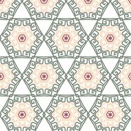 vintage color ethnic ornament pattern flower N11