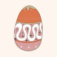 easter painting egg theme elements vector eps N168