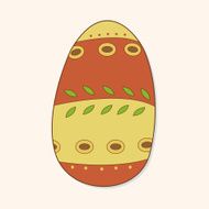 easter painting egg theme elements vector eps N173