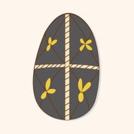 easter painting egg theme elements vector eps N174