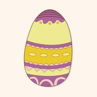 easter painting egg theme elements vector eps N175