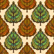 Seamless pattern with leaves N67
