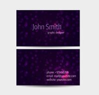 Business Card Template N133