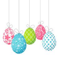 Set of color Easter eggs N4