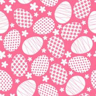 seamless pattern with easter eggs N30