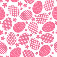 seamless pattern with easter eggs N32