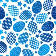 seamless pattern with easter eggs N33