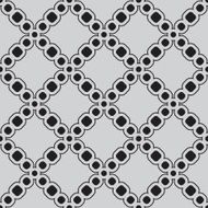 Black seamless pattern N24