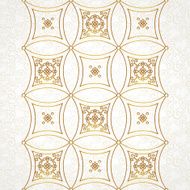 Vector vintage border in Eastern style N5