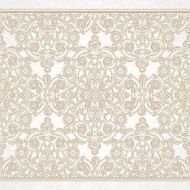 Vector floral border in Eastern style N8