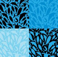 Seamless Sea Life Pattern