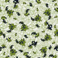 textile flower pattern