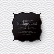 Black and white background Asian style