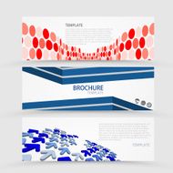 Vector modern banners set on gray background N32