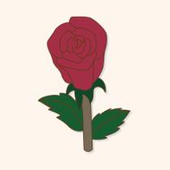 flower theme elements vector eps N234