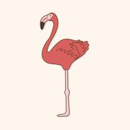 bird cartoon theme elements vector eps N162